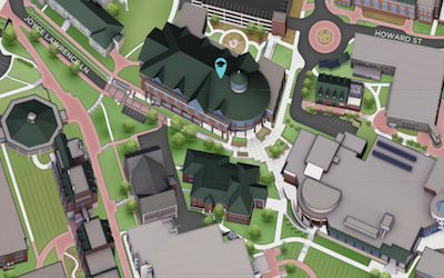library location near bus circle
