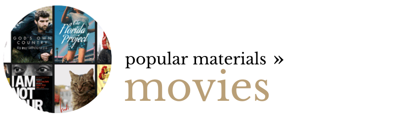 popular materials: movies