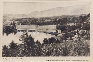 Historical photo of Black Mountain College campus