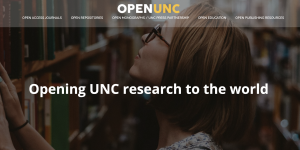 OpenUNC homepage