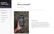View ChatGPT student guide interactive tutorial