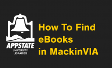 How to Find eBooks in MackinVia Tutorial