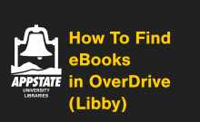 How to Find eBooks in OverDrive (Libby) tutorial