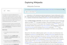 Exploring Wikipedia Interactive Tutorial 