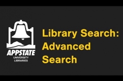 Watch Library Search: Advanced Search on YouTube