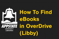 How to Find eBooks in OverDrive (Libby) tutorial