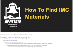 Tutorial on How to Find IMC Materials