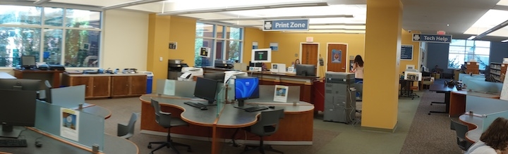 Print Zone and Tech Help Desk