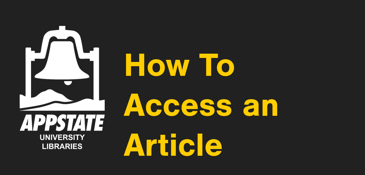 How to Access an Article Header