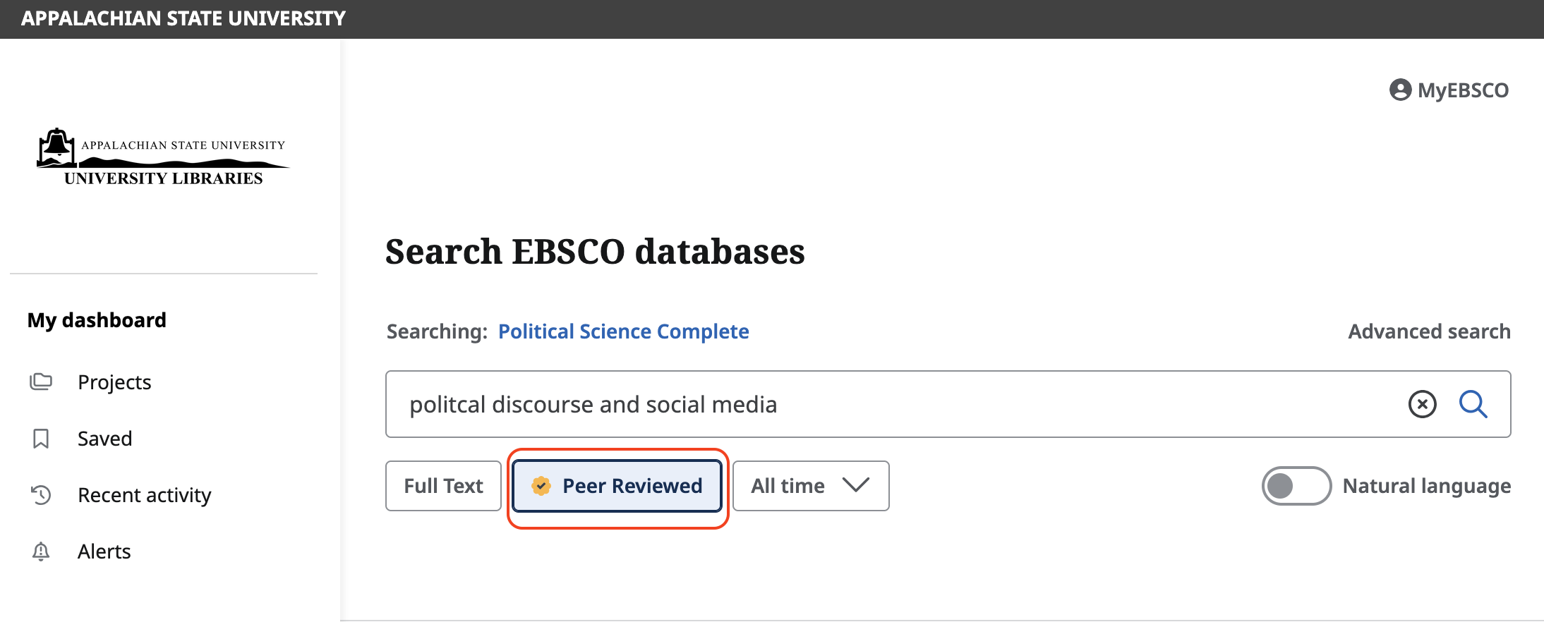 peer-reviewed button
