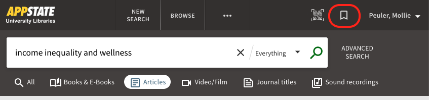 bookmark icon