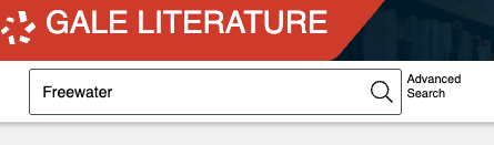 Gale literacy source search box