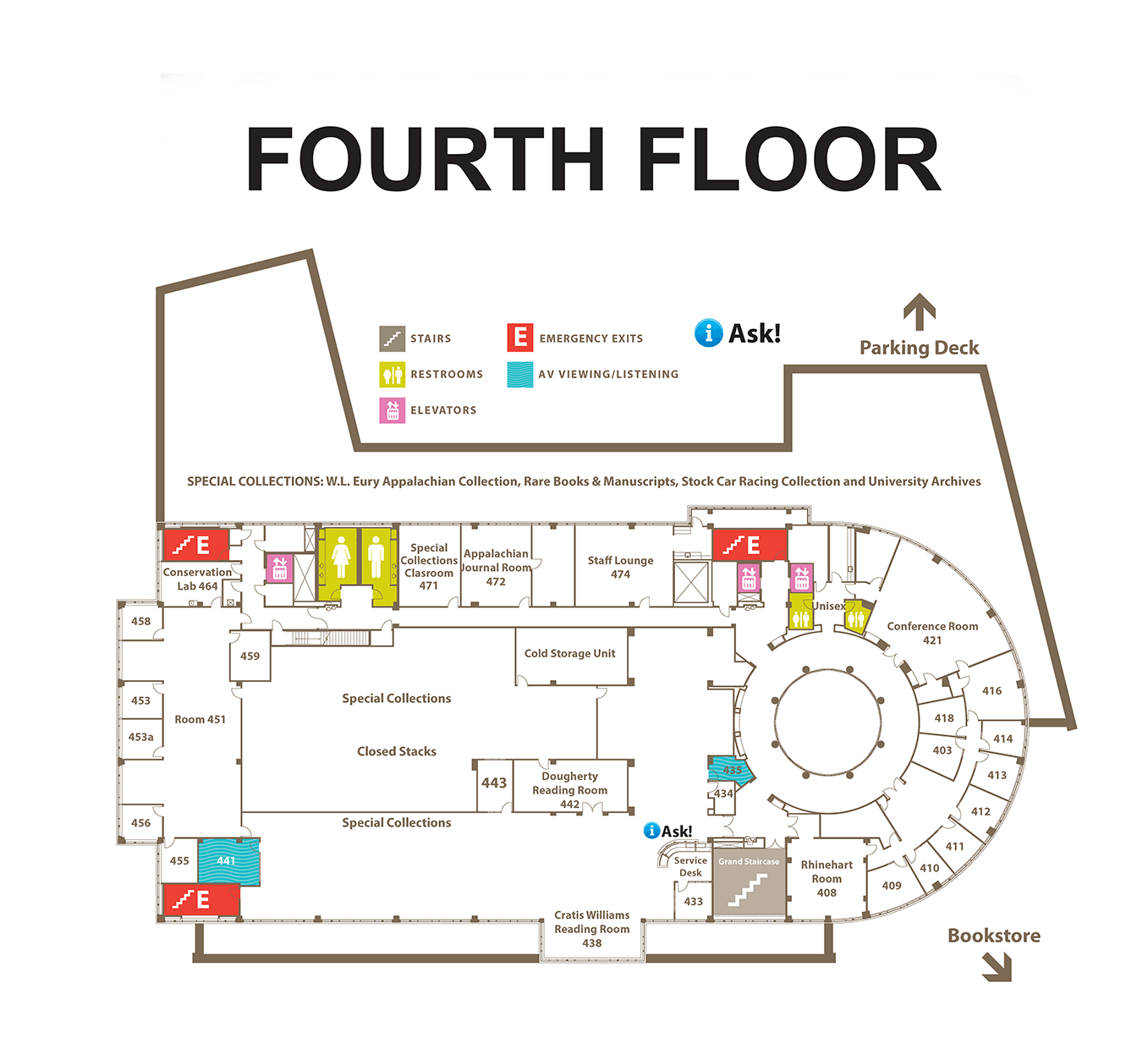 fourth floor plan