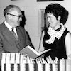 Historical photo of Special Collections librarians