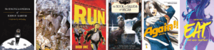 Collage of graphic novel covers