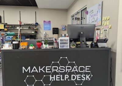 Makerspace help desk