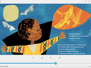 Screenshot from MackinVia ebook showing full-color illustration