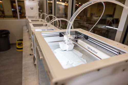 3D printers in the Makerspace