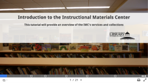 Introduction to the IMC
