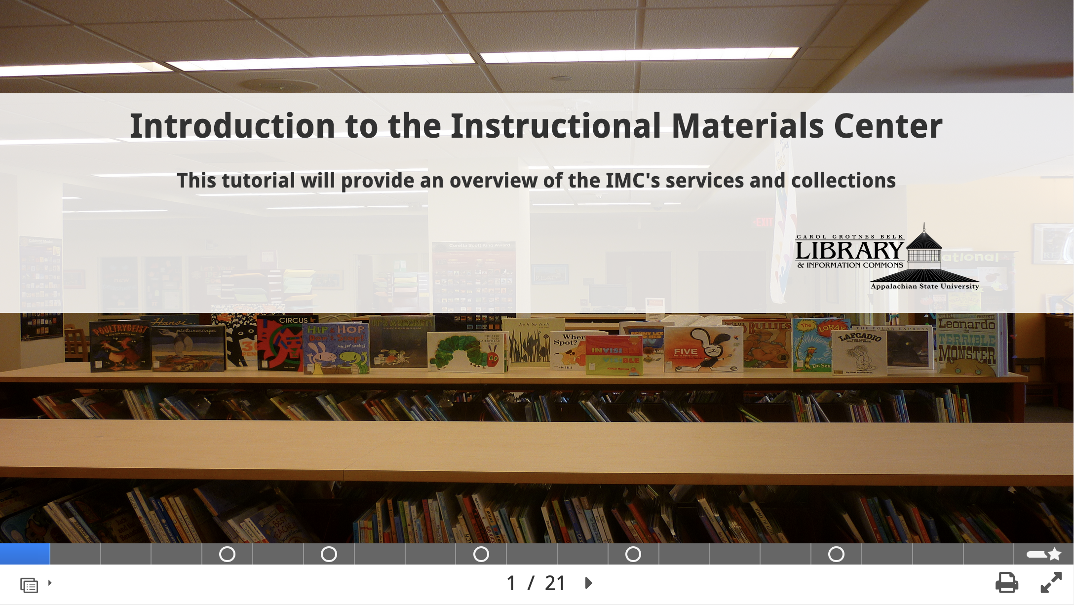 Introduction to the IMC