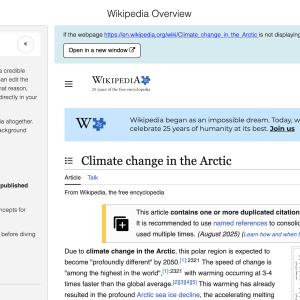 Exploring Wikipedia