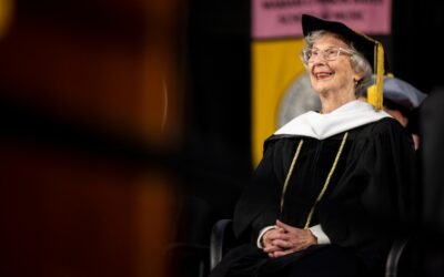 Barbara Freiman receives an Honorary Doctorate from Appalachian State University