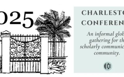 Presentations at the Charleston Conference – November 5-7