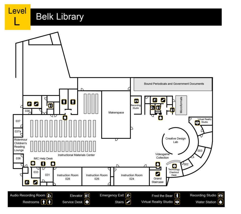 Floor Plans | University Libraries | Appalachian State University