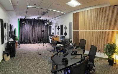 New Recording Studio in Belk Library and Information Commons