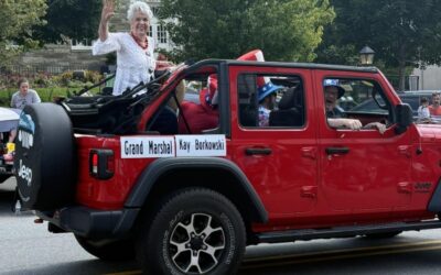 Kay Borkowski is Grand Marshall for the Independance Parade