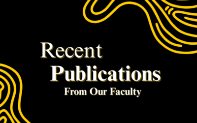 Recent Faculty Publications, Presentations and Certifications
