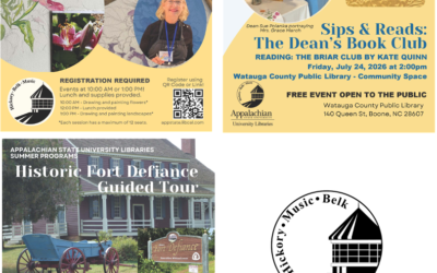University Libraries Summer Events Series